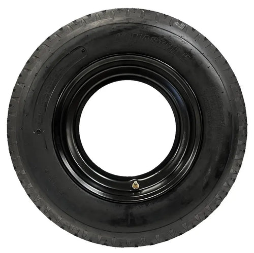 2-Pk Mounted Trailer Tire Rim Homaster 8-14.5 LRG 14.5 in. Demountable Rim Wheel
