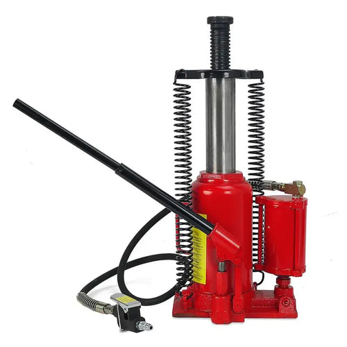 20-Ton Air-Hydraulic Bottle Jack – 40,000 lb Manual Lifting Capacity