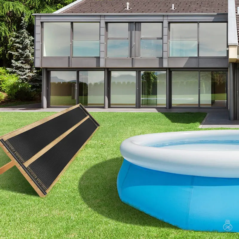 2.5 ft x 16.5 ft Solar Pool Heater Mat Compatible with Above-Ground & In-Ground Swimming Pools