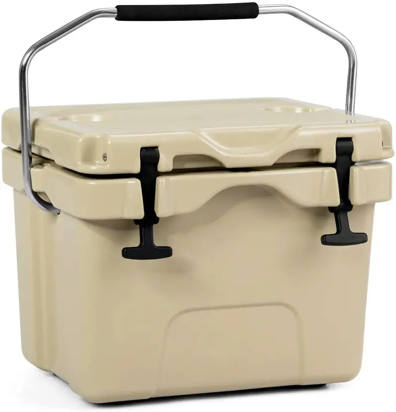 16-Quart Portable Cooler – Insulated Ice Chest for Day Trips and Outdoor Adventures