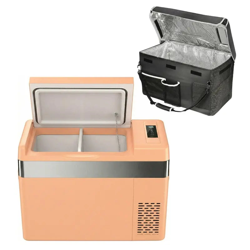 23–30 Quart Portable Compressor-Powered Car Fridge Freezer (12V/24V DC)