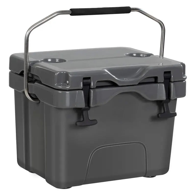 16-Quart Portable Cooler – Insulated Ice Chest for Day Trips and Outdoor Adventures