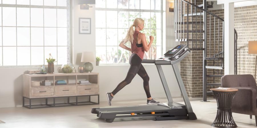 NordicTrack T-Serie: Laufband mit Steigung, Bluetooth, 136 kg Traglast ✨