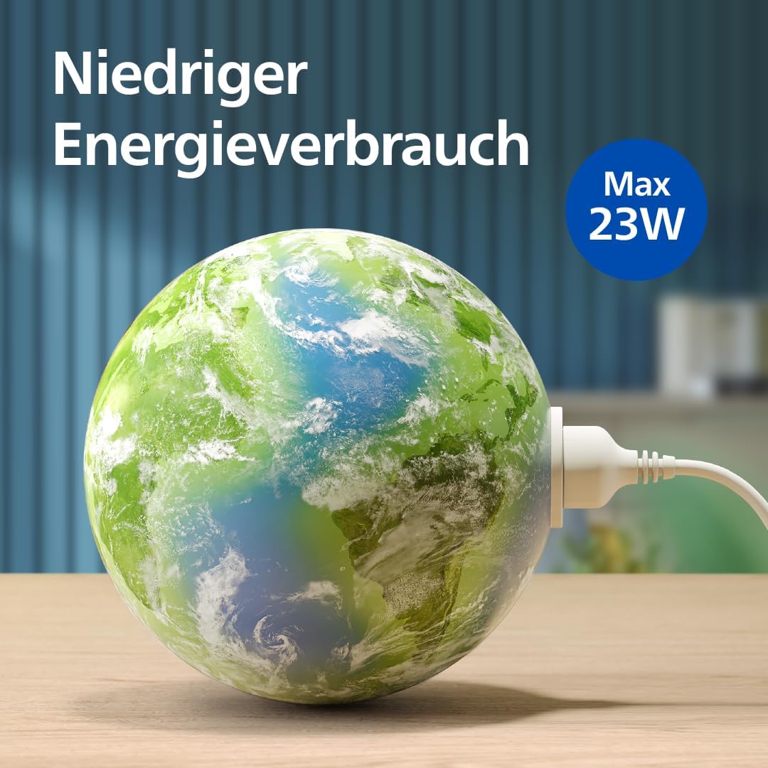 Philips AC0950/10 Luftreiniger 65m² – HEPA+Aktivkohle, 99,97%, ECARF, 20,5dB, 23W, App, Weiß