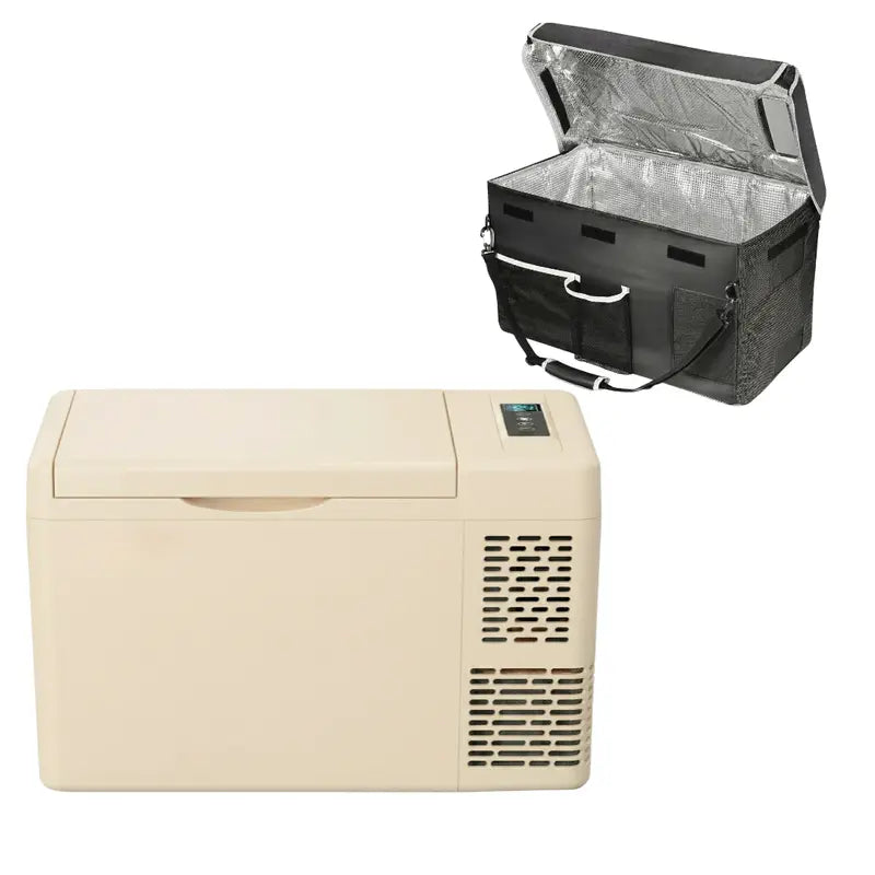 23–30 Quart Portable Compressor-Powered Car Fridge Freezer (12V/24V DC)