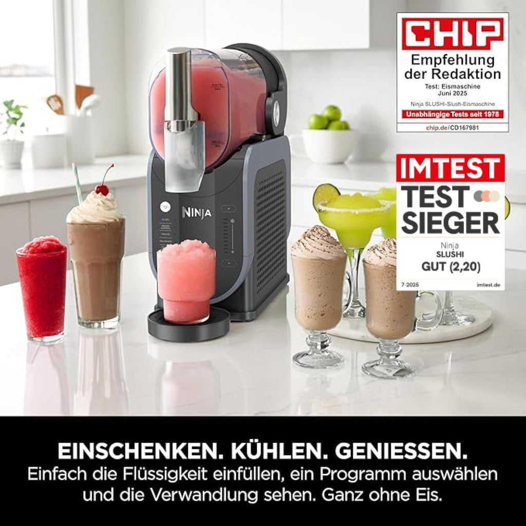 Ninja FS301EUPK SLUSHi Maschine 1,9 L – 5 Programme, Rapid Chill, WhisperChill Kompressor, Pink