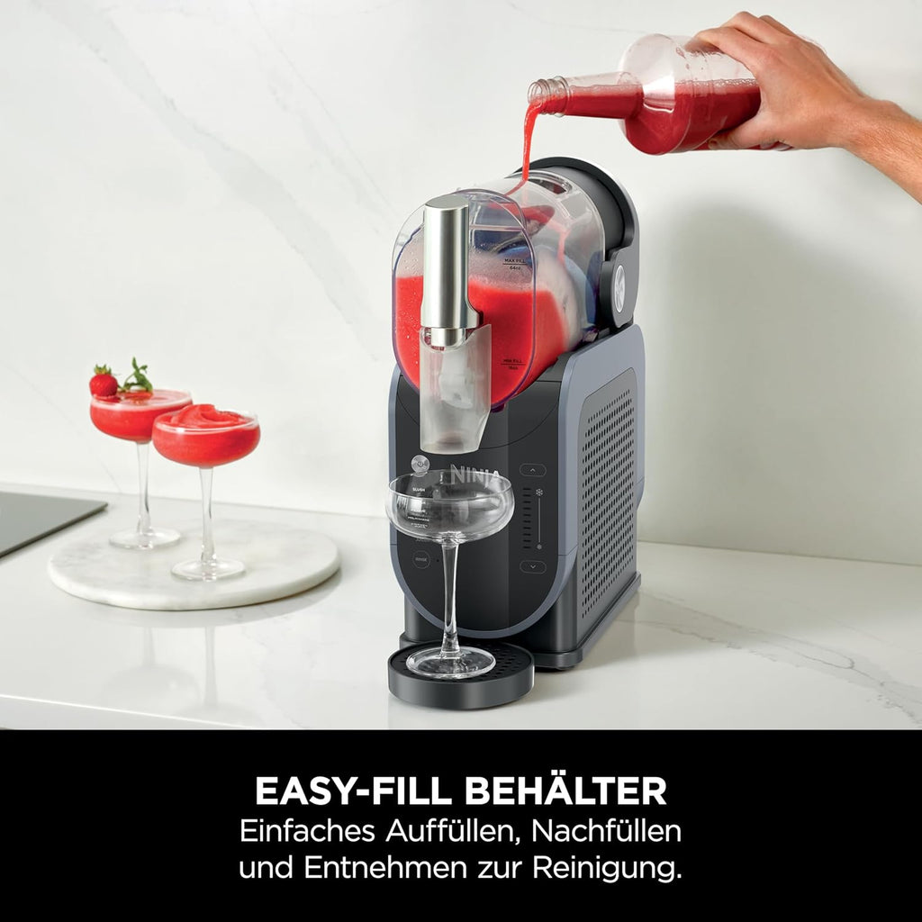 Ninja FS301EUPK SLUSHi Maschine 1,9 L – 5 Programme, Rapid Chill, WhisperChill Kompressor, Pink