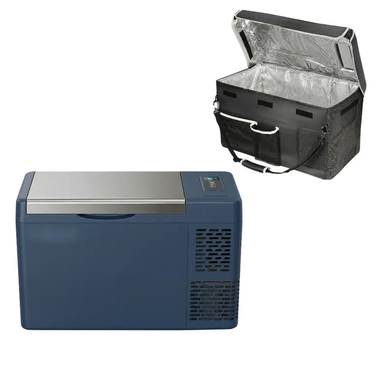 23–30 Quart Portable Compressor-Powered Car Fridge Freezer (12V/24V DC)