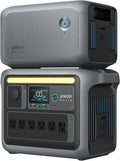 1800W Portable Solar Generator – 1056Wh LiFePO4 Battery, 2400W Peak, Rapid 58-Minute Recharge