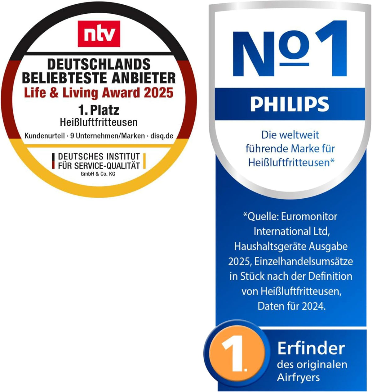 Philips NA229/00 Heißluftfritteuse 4,2L – 13-in-1, RapidAir, 9 Programme, Touchscreen, Schwarz