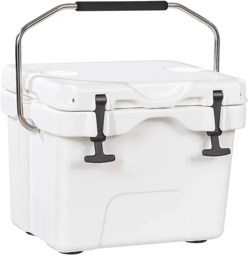 16-Quart Portable Cooler – Insulated Ice Chest for Day Trips and Outdoor Adventures
