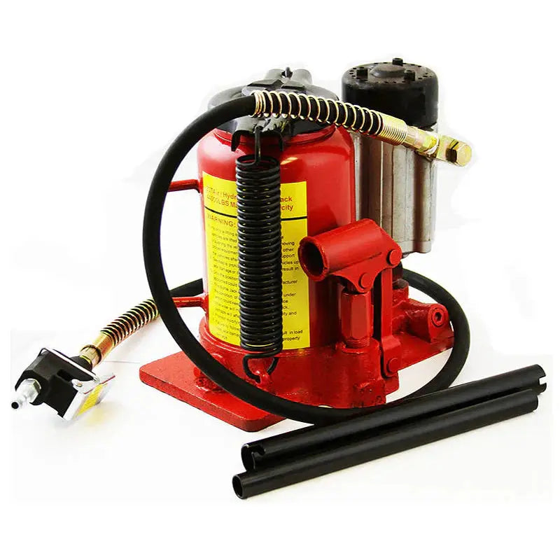 20-Ton Air-Hydraulic Bottle Jack – 40,000 lb Manual Lifting Capacity