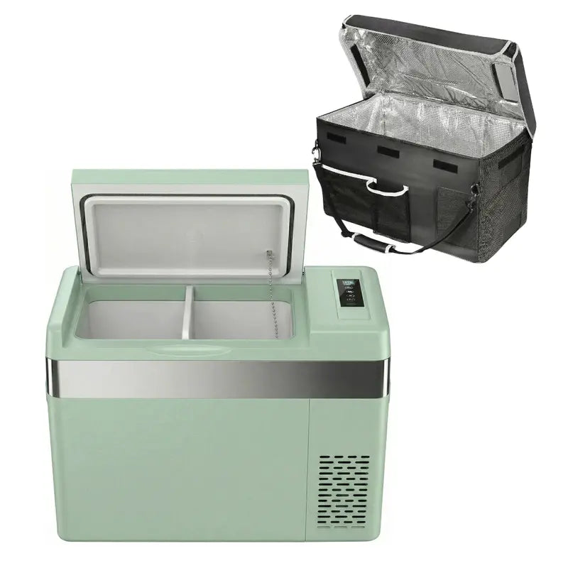 23–30 Quart Portable Compressor-Powered Car Fridge Freezer (12V/24V DC)