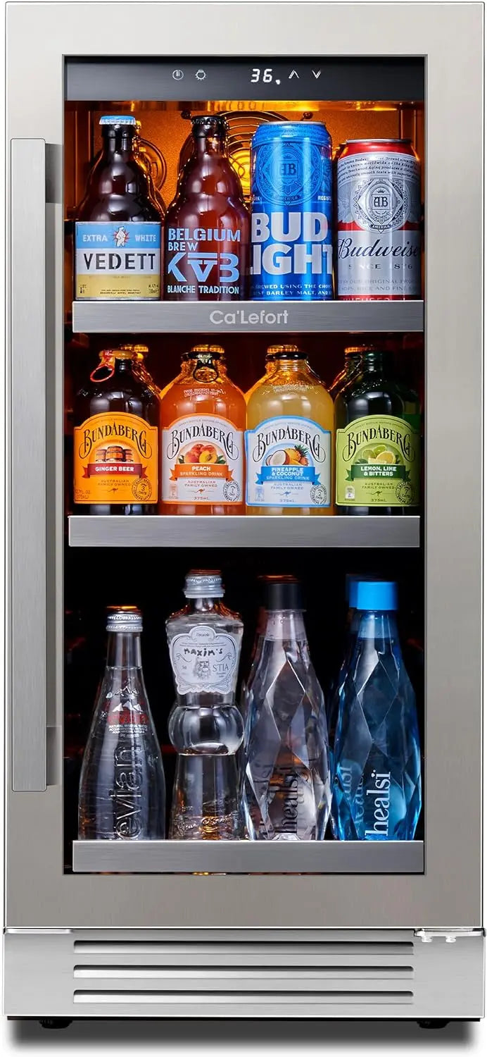 24-Inch Smart Dual-Zone Wine Refrigerator – 46-Bottle Capacity, Touchscreen Control, 40–65°F Range