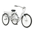 2025 Schwinn Meridian Adult Tricycle – Low-Step Beach Cruiser with 26″ Wheels, Rear Basket & Comfort Seat