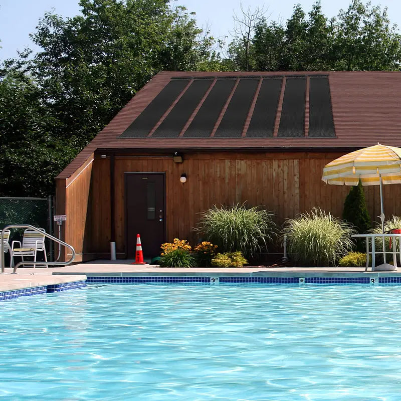 2.5 ft x 16.5 ft Solar Pool Heater Mat Compatible with Above-Ground & In-Ground Swimming Pools