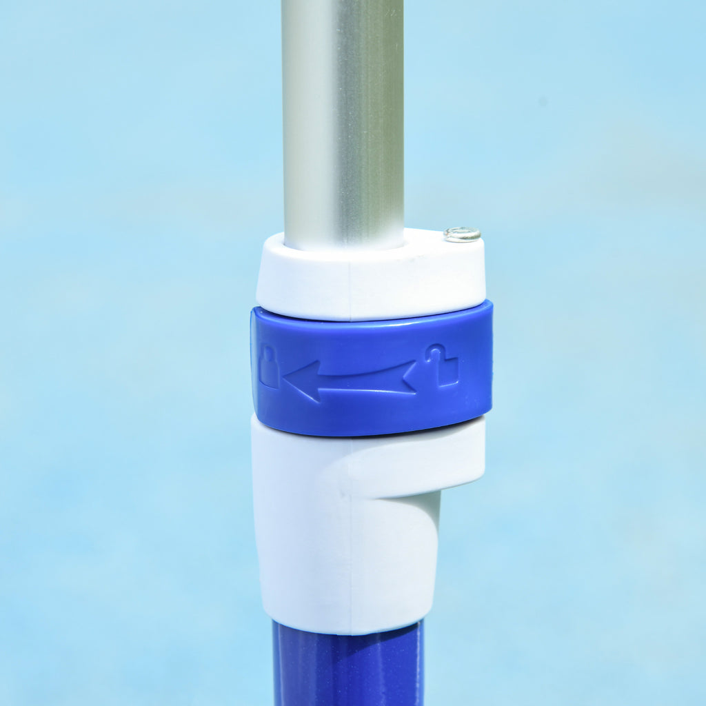 AIYAPLAY Kinderroller 3-Rad mit LED-Beleuchtung Höhenverstellbarer TPE-Lenker Hinterrad-Reibungsbremse 2 bis 6 Jahre Blau
