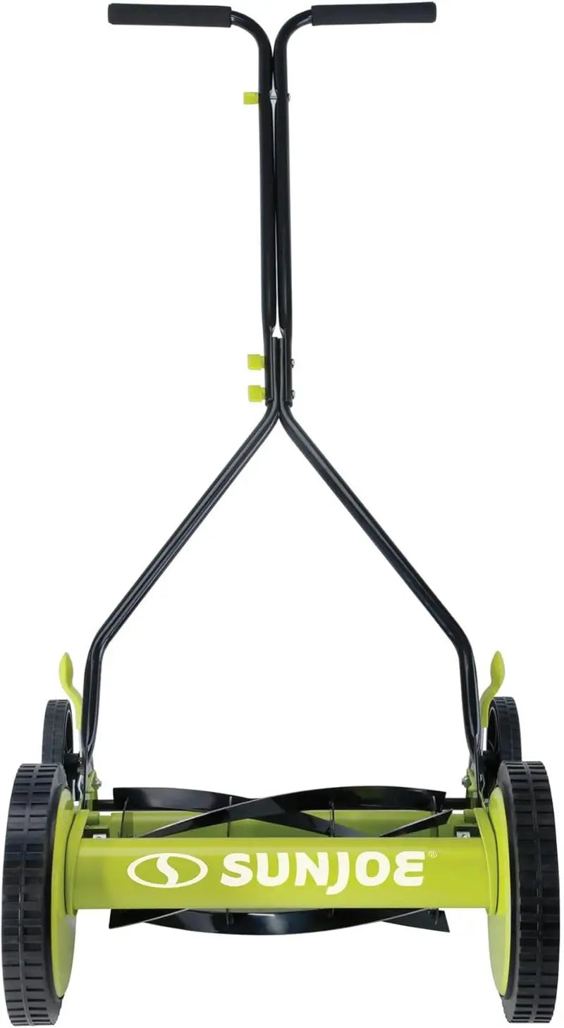 18-Inch Manual Reel Lawn Mower with Grass Catcher – Eco-Friendly, Quiet, and Low-Maintenance Push Mower